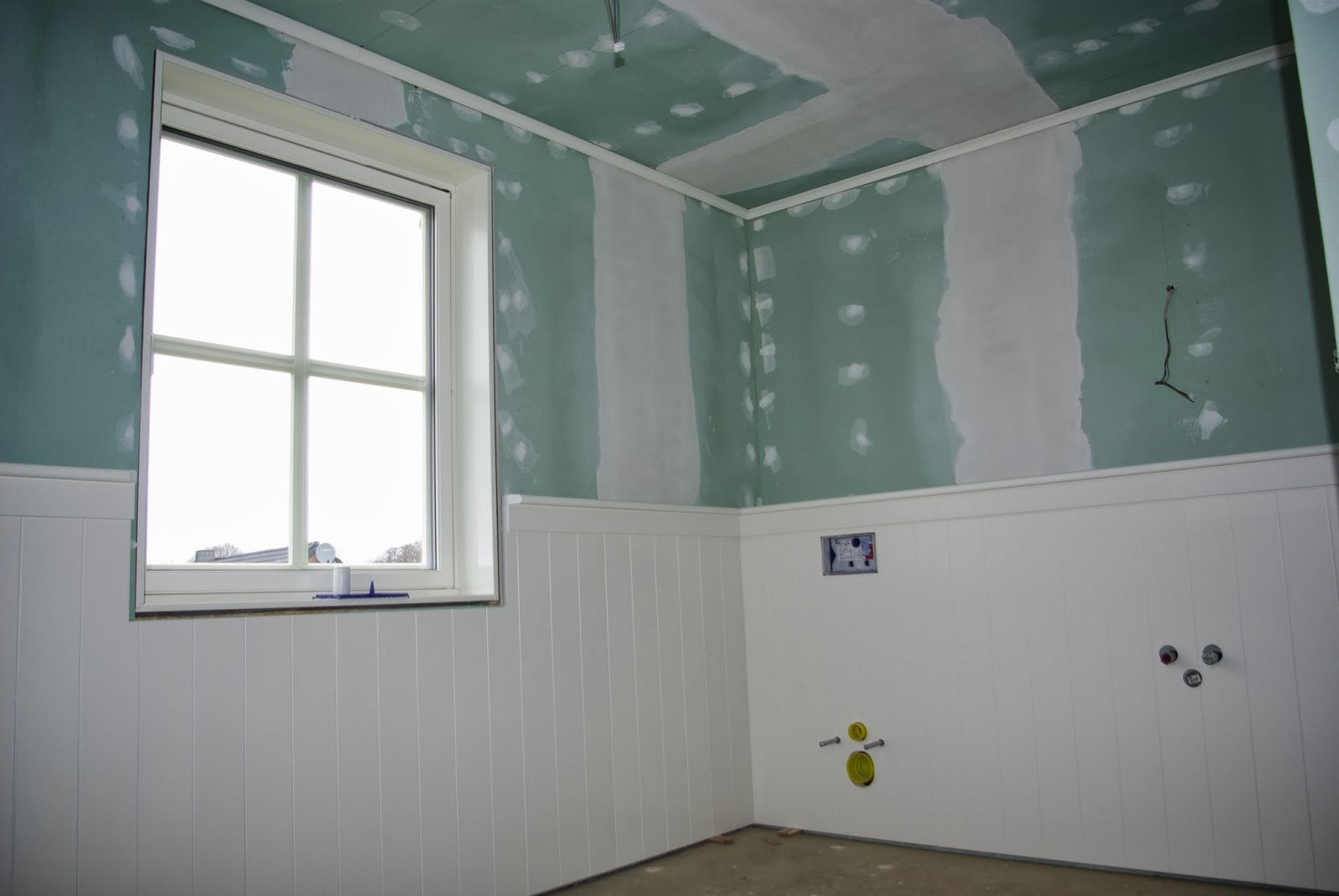 Norwegian Dreamhome: Wandverkleidung im Badezimmer