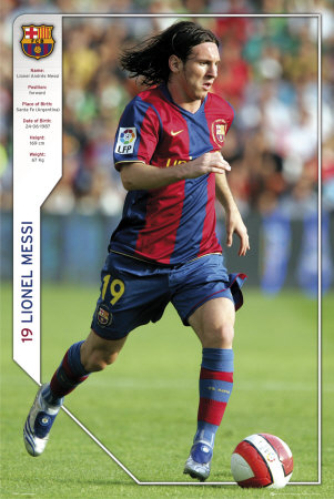 lionel messi 2009. and since