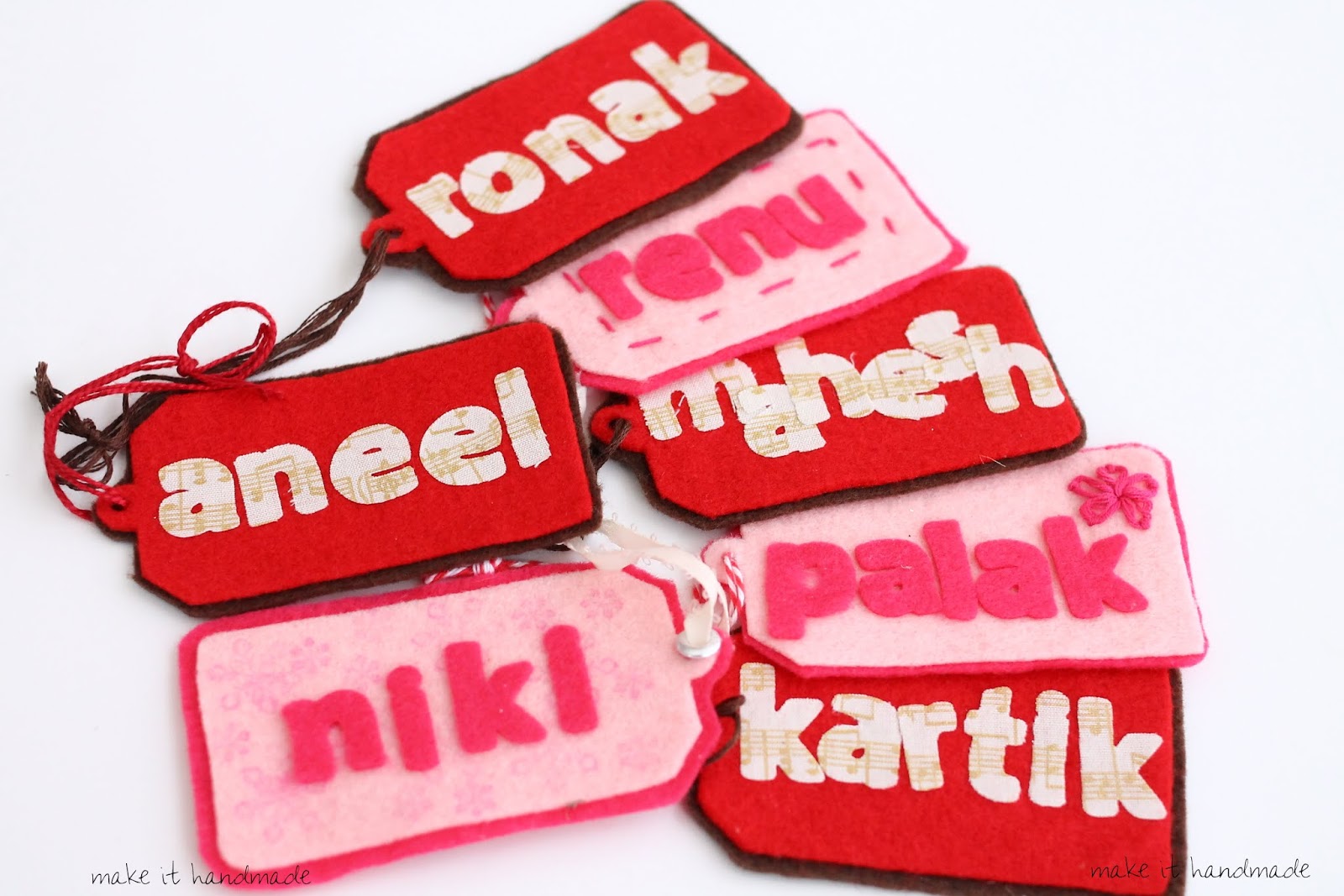 Learn to make reusable gift tags from felt scraps using your papercrafting tools! 