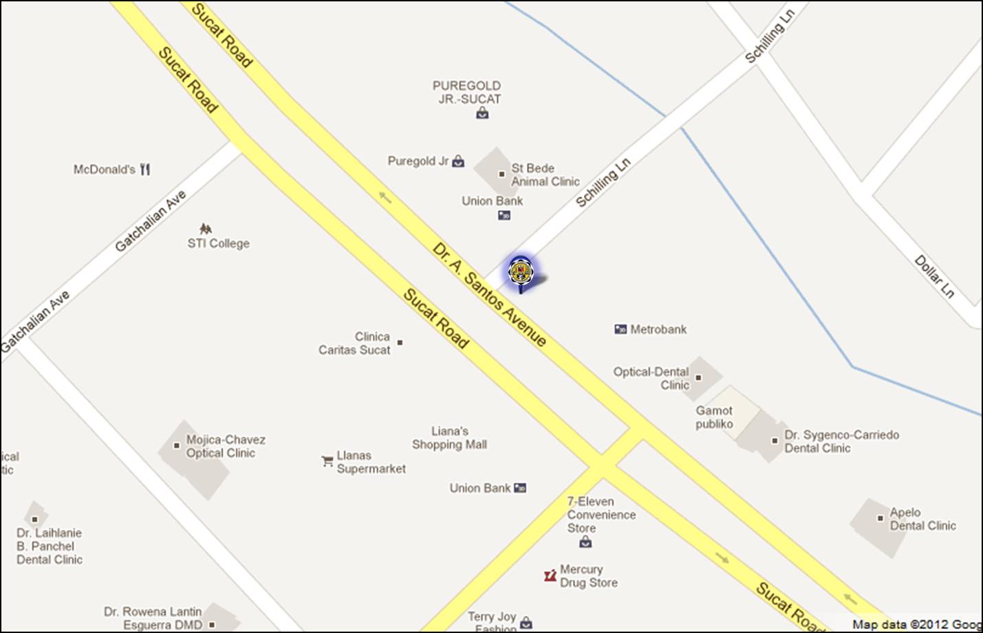 San Dionisio Paranaque Map Tomtax: Rdo 52 Parañaque Map Location