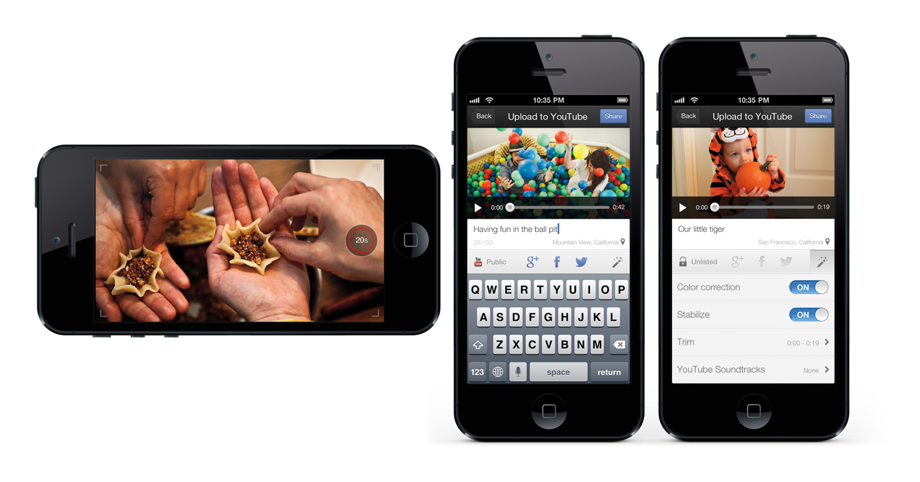 Film And Share Videos Instantly With Youtube Capture For Iphone And Ipod Touch Film And Share Videos Instantly With Youtube Capture For Iphone And Ipod Touch
