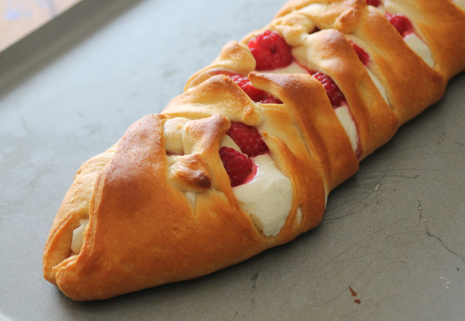 Recipe Raspberry Cheese Danish TfDiaries