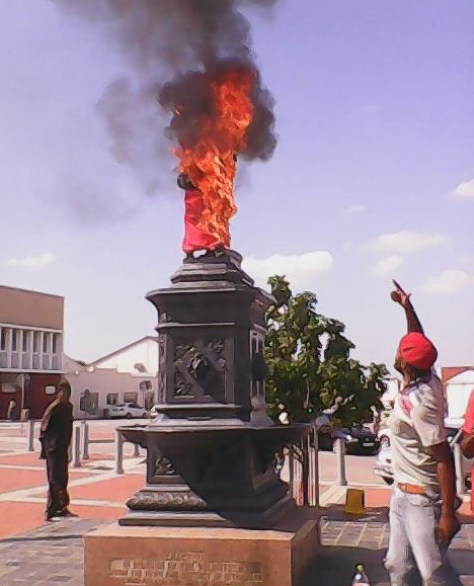 Monumental Vandalism in South Africa