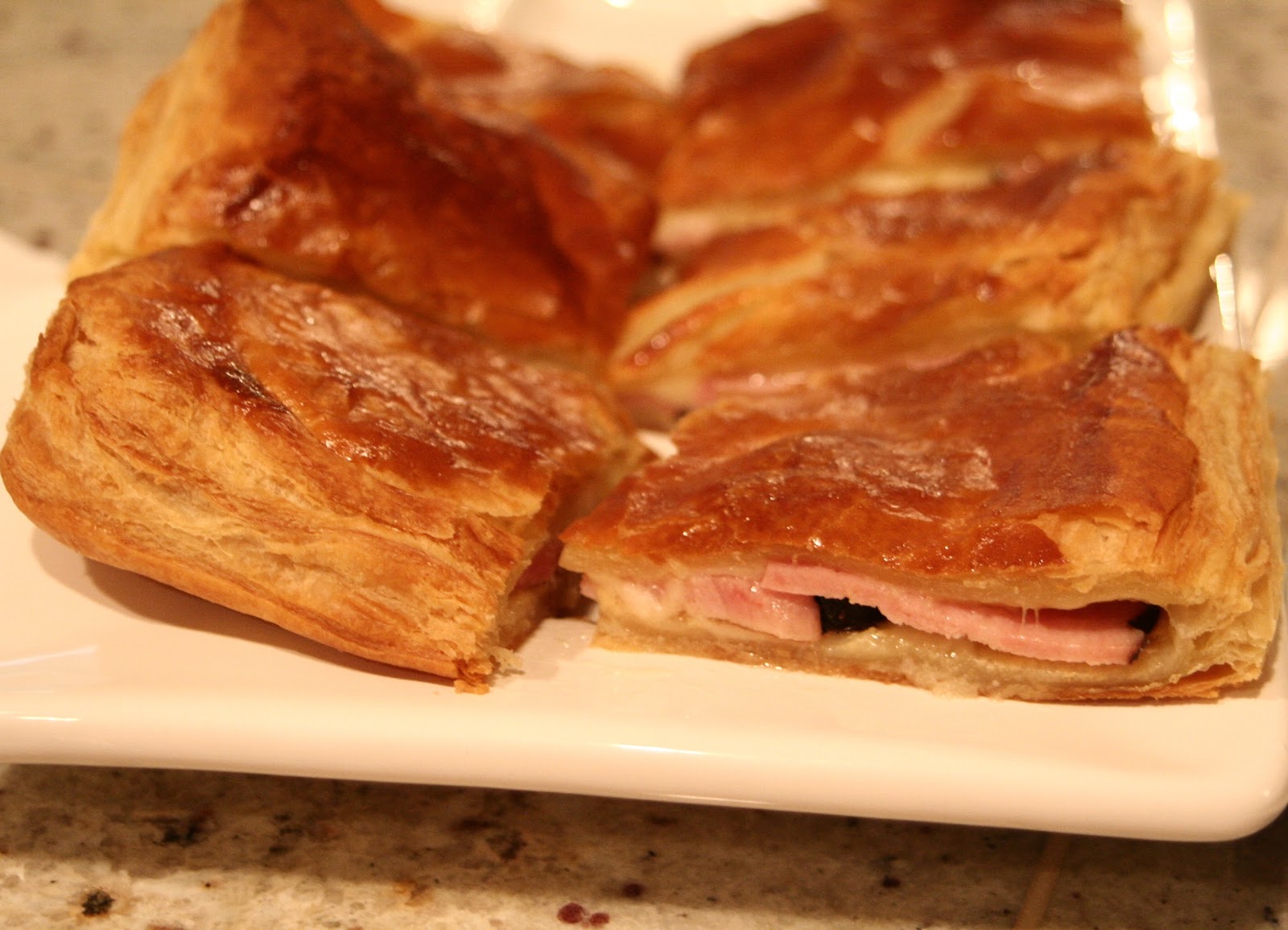 Cooking in Kirkland Ham & Cheese Pastry