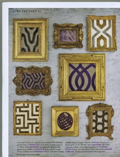 Teach Chic Framed Fabric