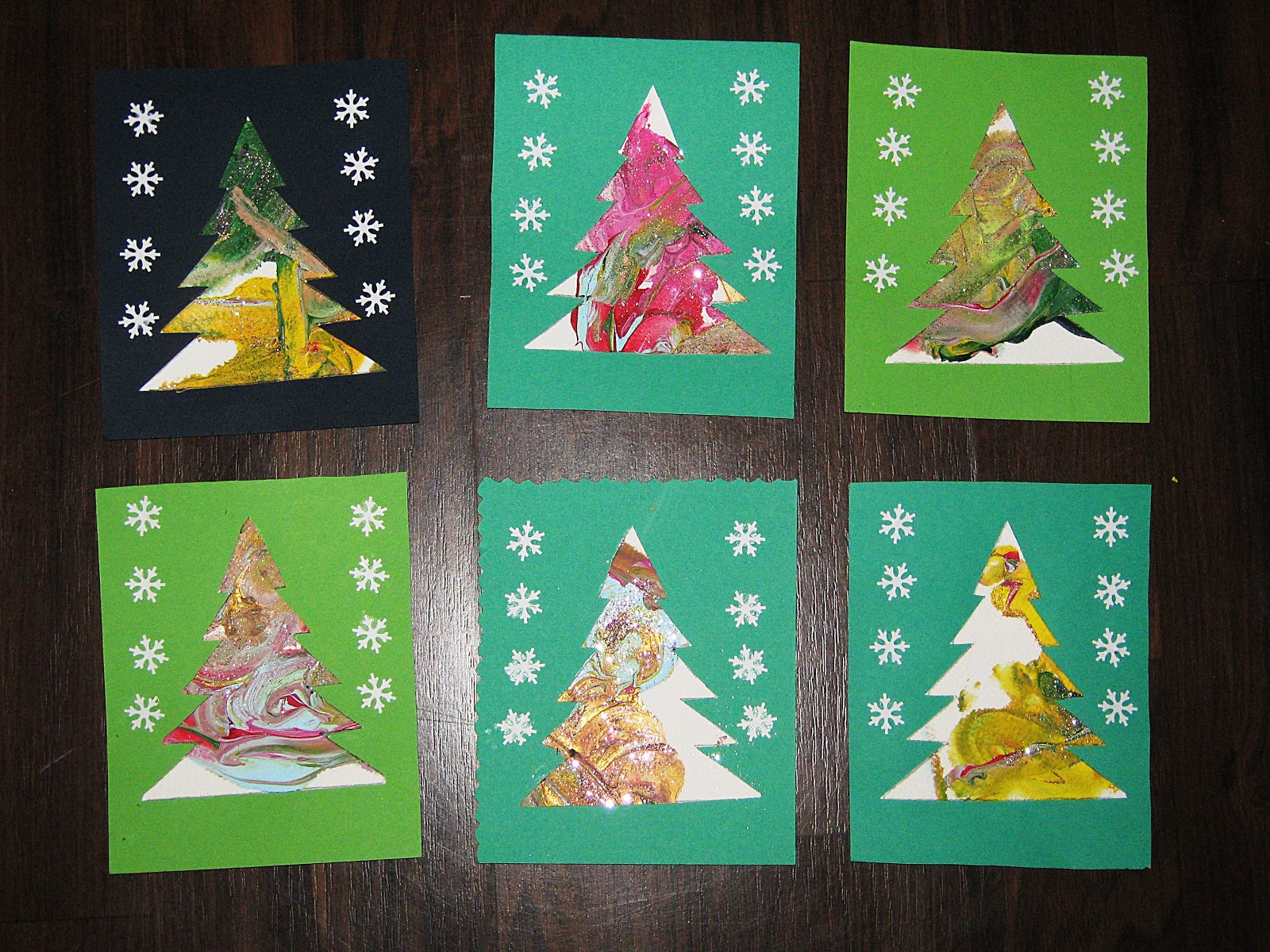 Felicitare Cu Bradut Confectionata Din Hartie Talente De Năzdrăvani