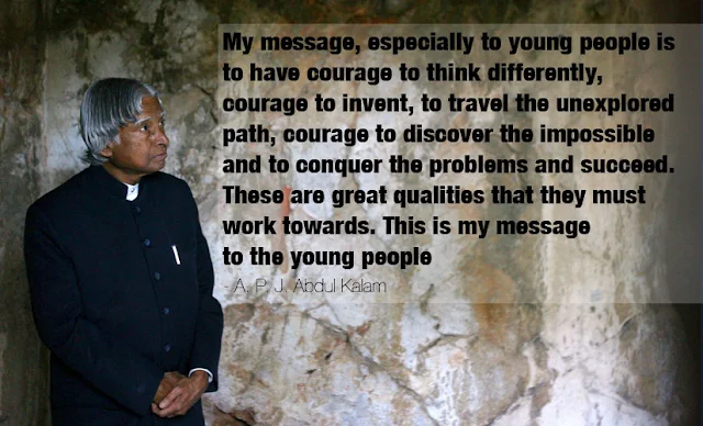 APJ Abdul Kalam, Former President, Inspirational Quotes,
