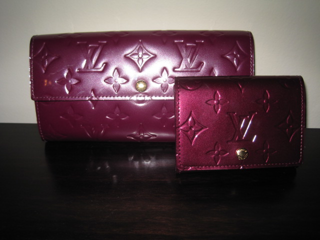 Mom's Got a Brand New Bag: Louis Vuitton Vernis Color Comparison: Rouge  Fauviste vs. Violette