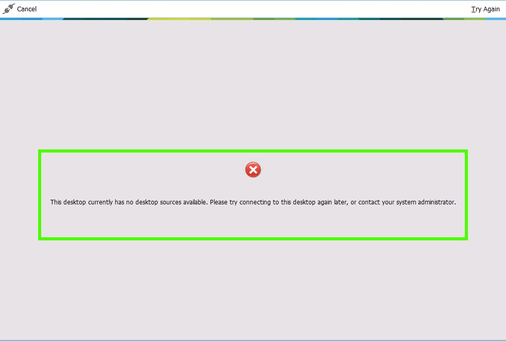 Glick's Gray Matter This Desktop Currently Has No Desktop Sources