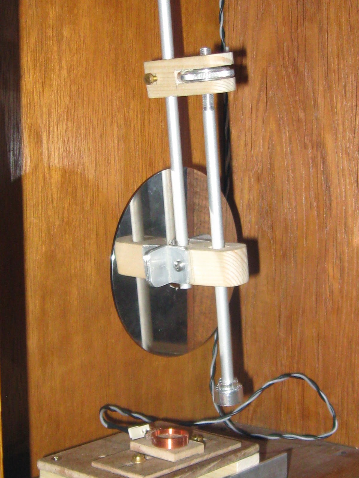 "Just for the fun of it" Pendulum Controlled Arduino Clock With Alarm