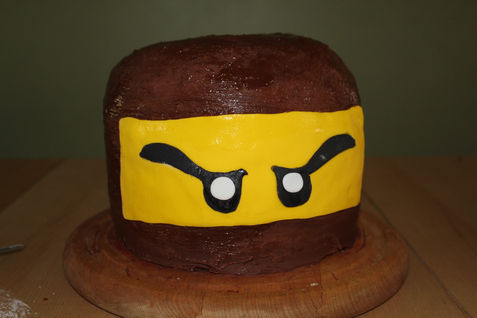 Chaos, Kids, Crochet and Cake Lego Ninjago Birthday Cake Tutorial