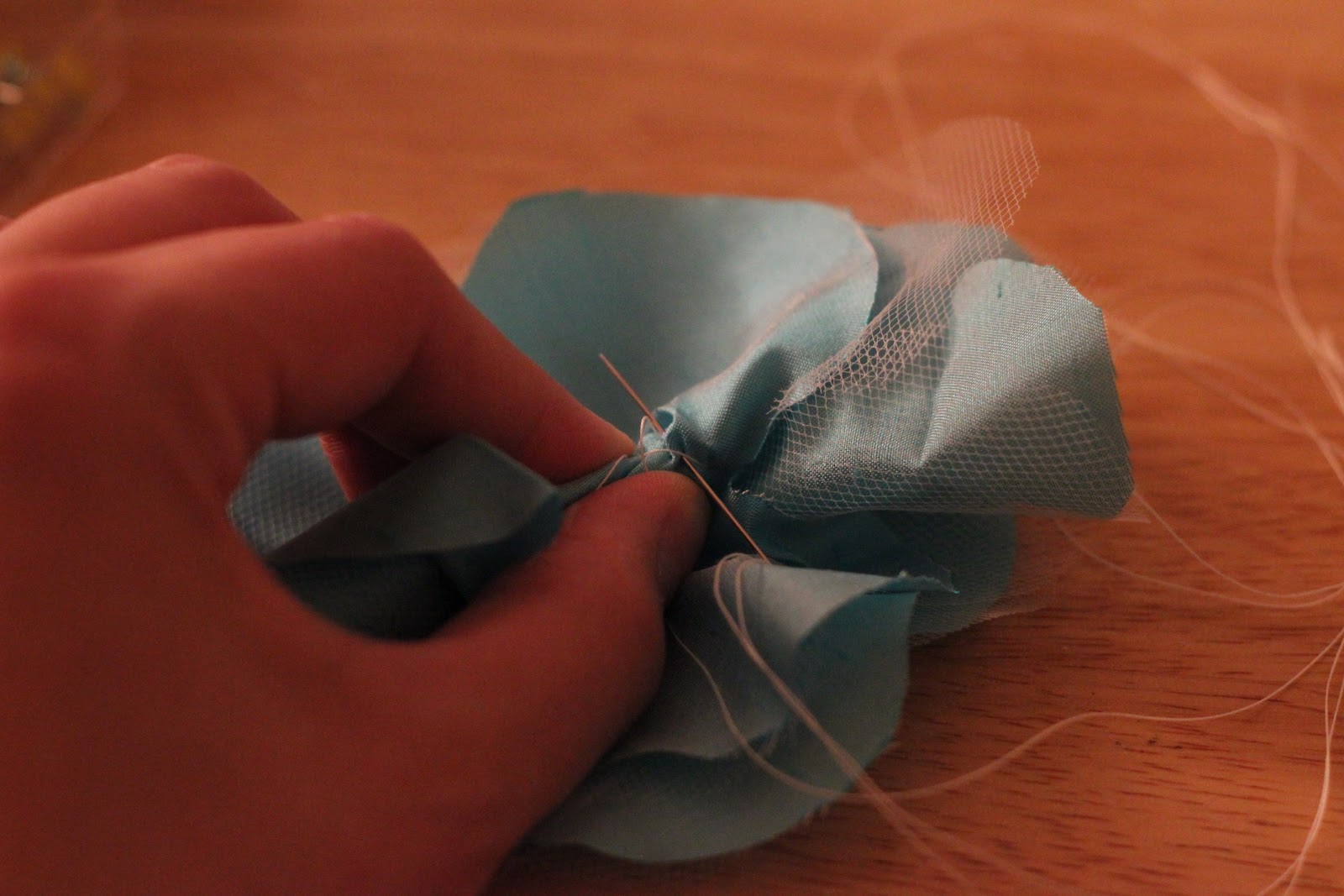 Three Yellow Lemons DIY Fabric Flower Clips