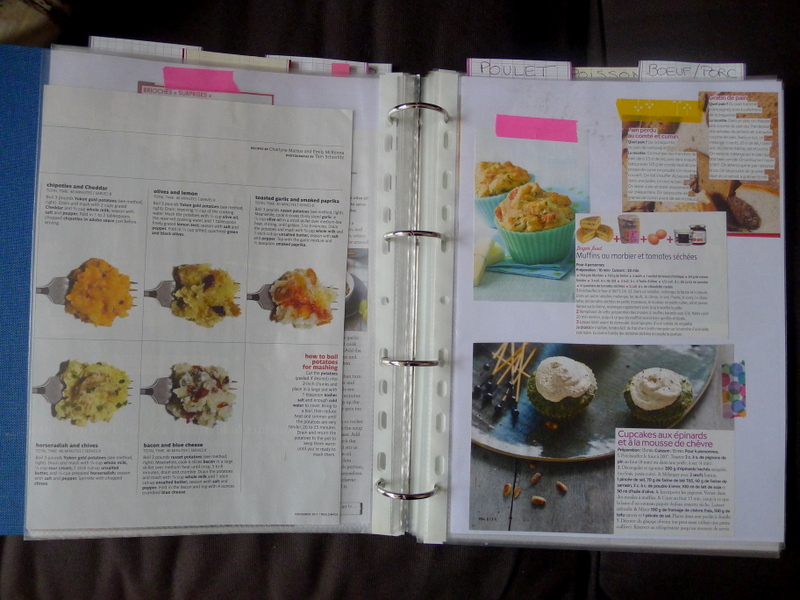 Le rose et le noir: DIY 5/52: Livre de recettes maison