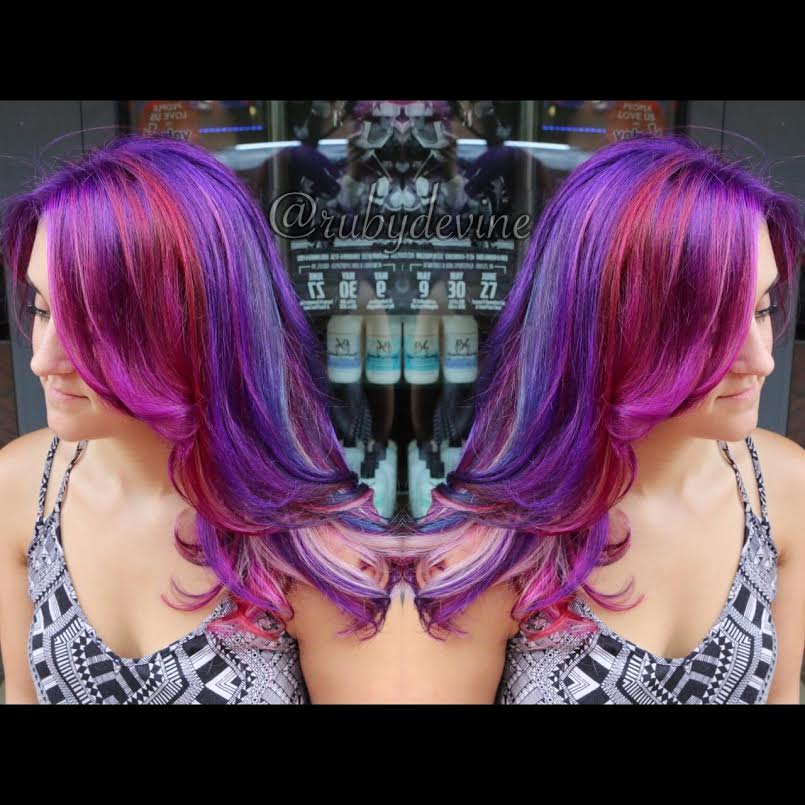 love, elizabethany here's my new rainbow "confetti hair!"