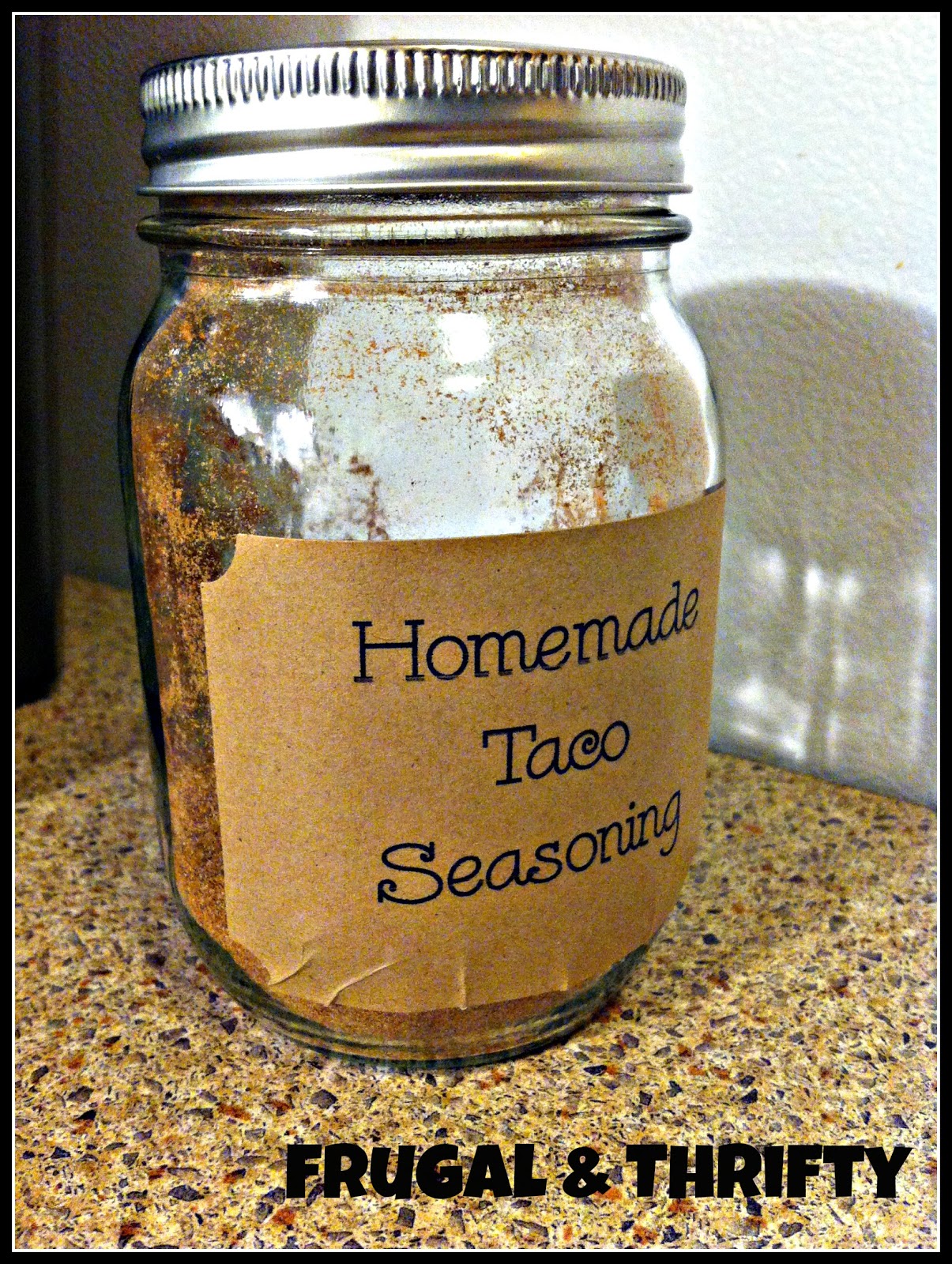 Frugal & Thrifty Make Your Own Taco Seasoning