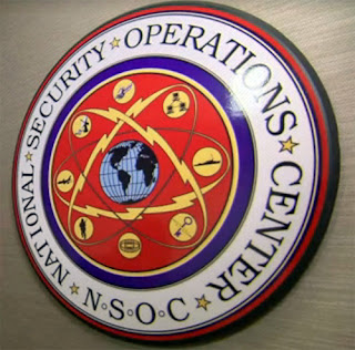 Logo of the National Security Operations Center (NSOC)