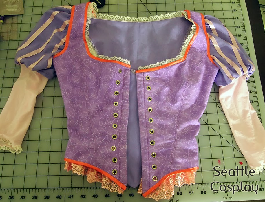 rapunzel corset