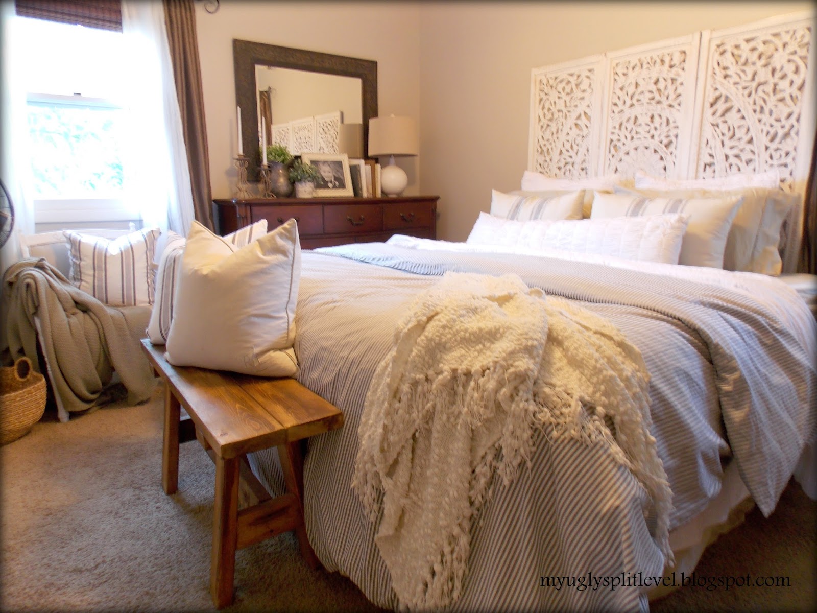 Cool Room Divider As Headboard 11 Portraits Cute Homes