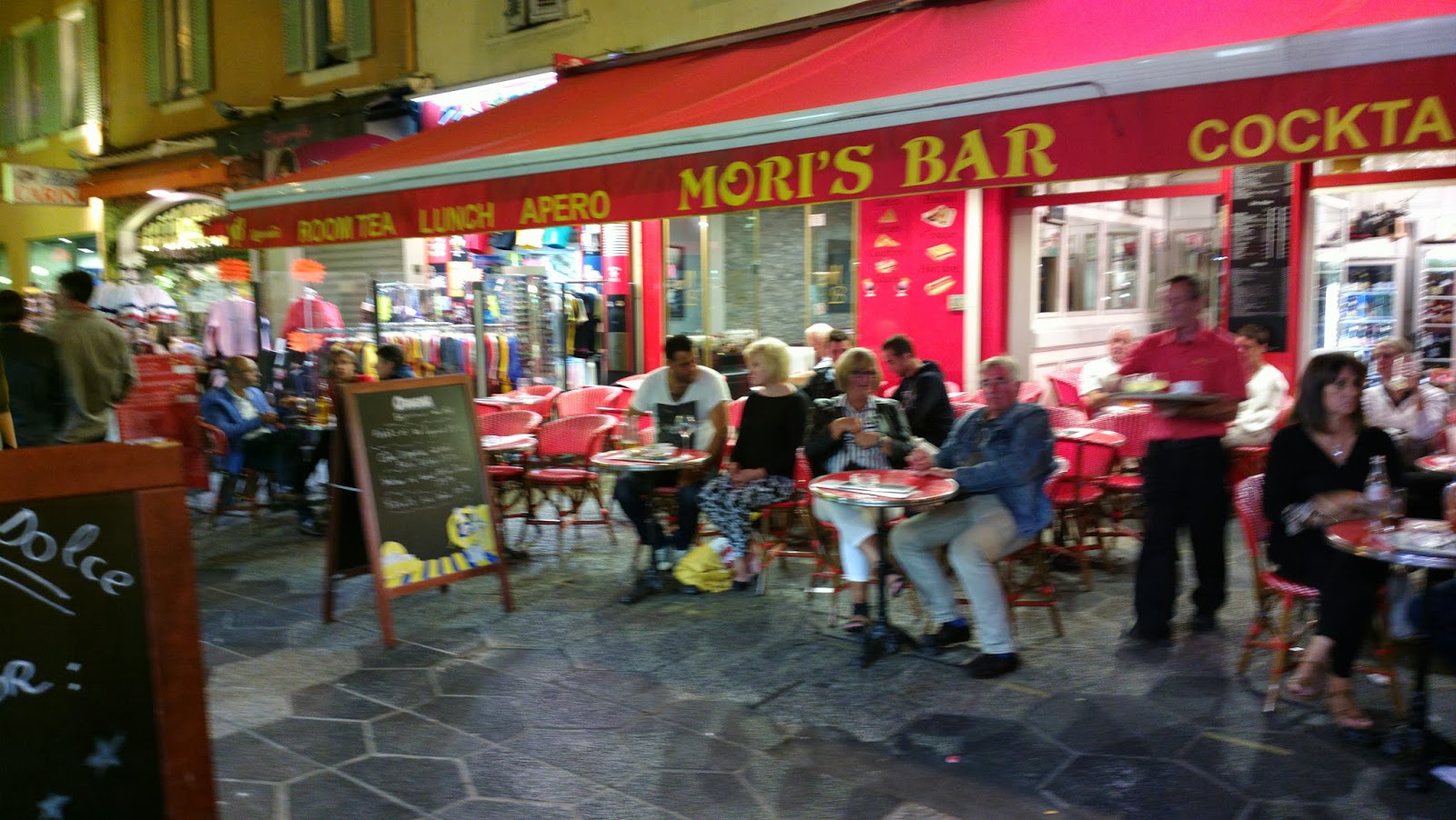 French Riviera Mori's Bar In Nice, France