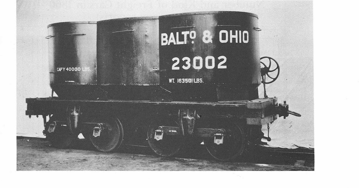 Random Railroad Peter's Most Wanted 01 1850's B&O Iron Coal Car