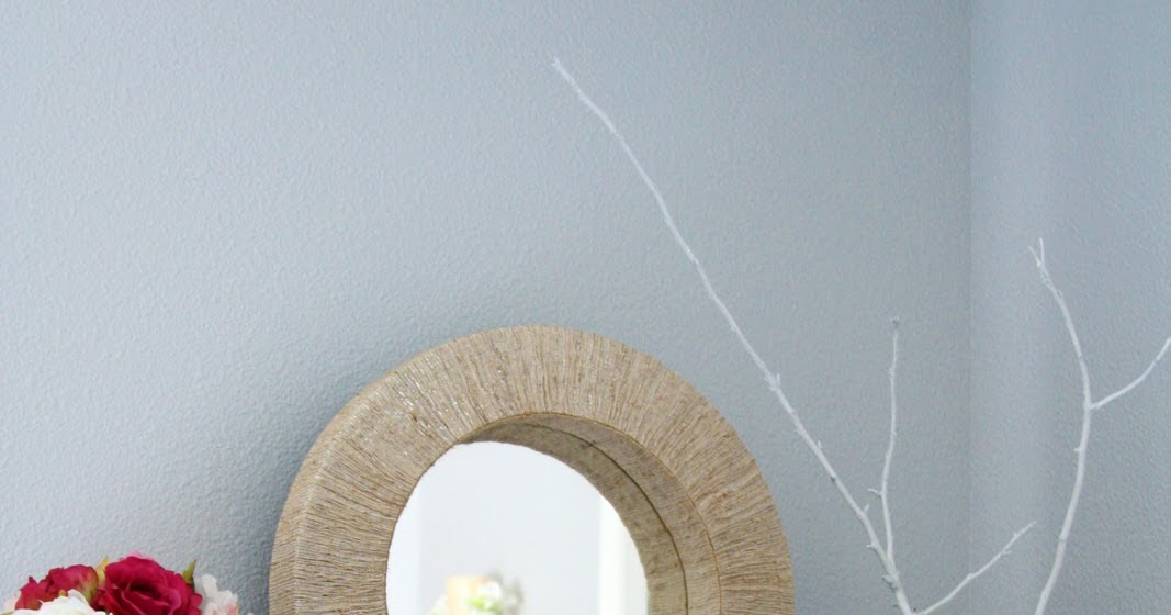 How Sweet It Is DIY Jute Mirror Tutorial
