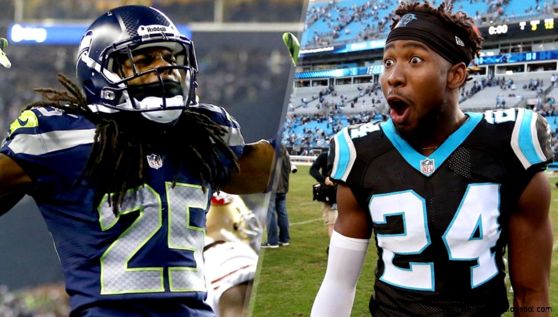 Seattle Seahawks Carolina Panthers Richard Sherman Josh Norman Seattle Seahawks Carolina Panthers Richard Sherman Josh Norman