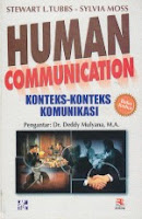 ajibayustore  Judul  : HUMAN COMMUNICATION 2 (Konteks-Konteks Komunikasi) Pengarang : Stewart L Tubbs-Sylvia Moss, Deddy Mulyana Penerbit : Rosda