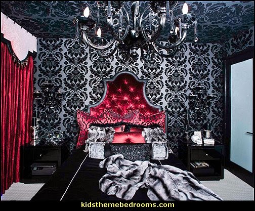Decorating Theme Bedrooms Maries Manor Girly Gothic Punk
