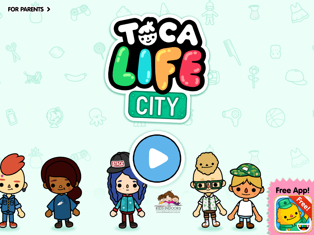 Álbum de Figurinhas Toca Life World Toca Boca