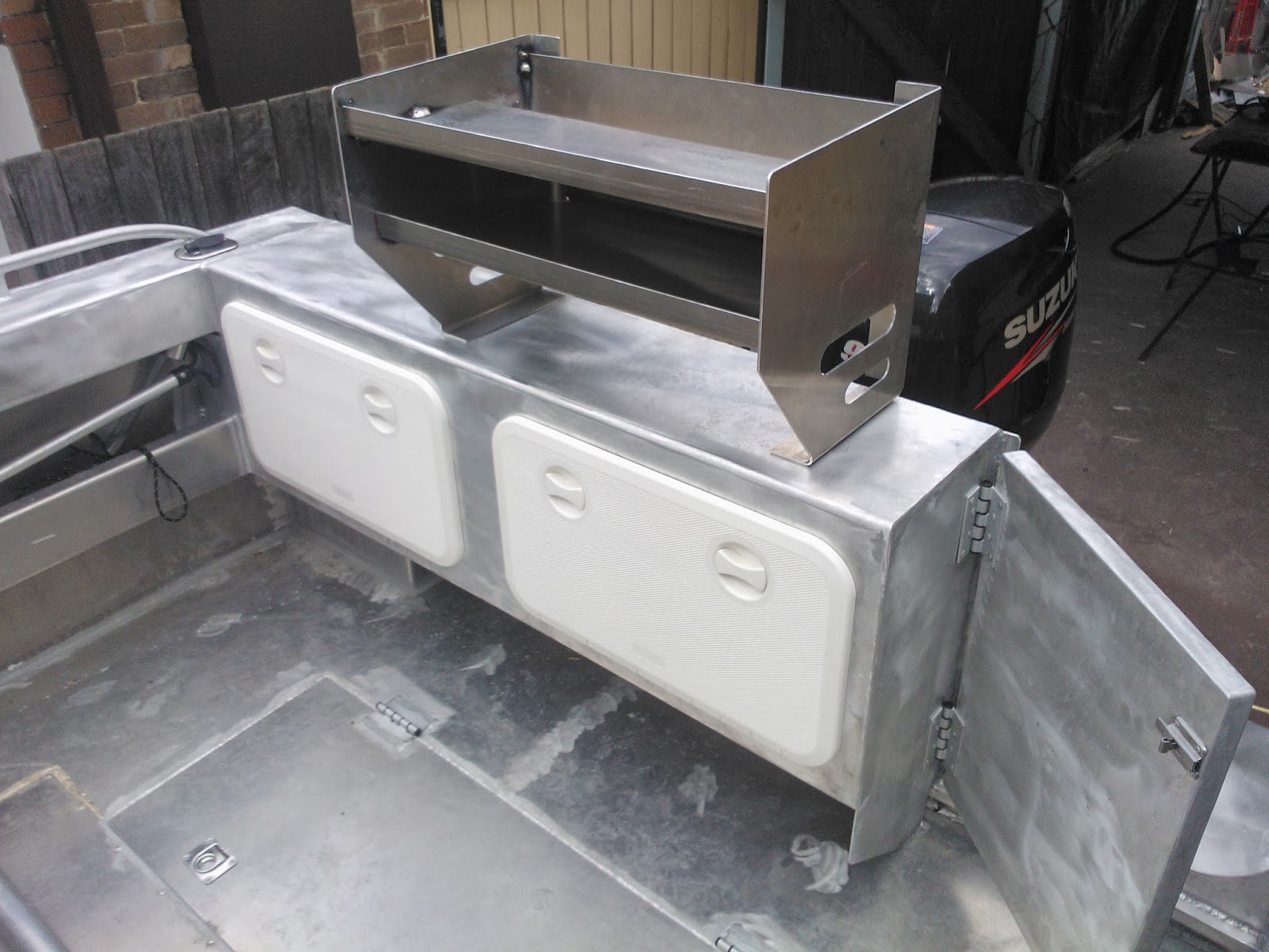 Bait Board & Bow Rails