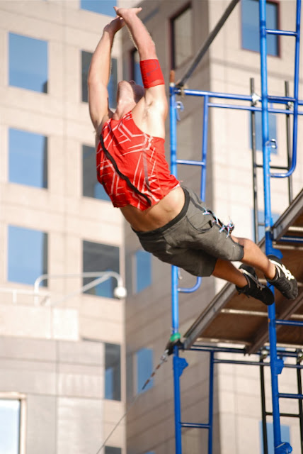 STREB Human Fountain