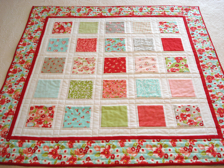 CharmPacksPlus Blog Ruby Quilt