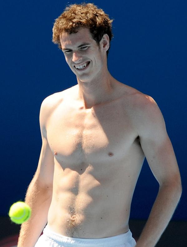 网 球 帅 哥 Andy Murray 的 性 感 照 片. 