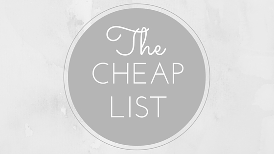 The Cheap List
