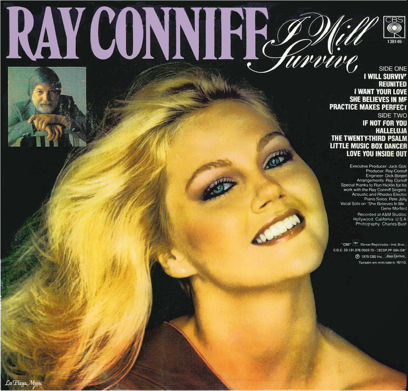 LA PLAYA MUSIC OLDIES RAY CONNIFF I WILL SURVIVE 1979