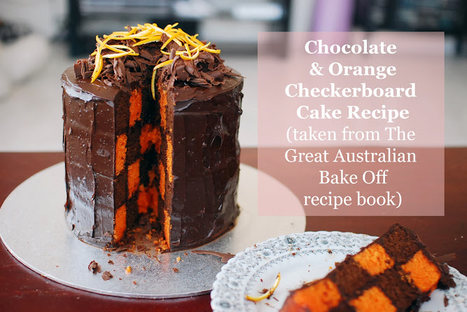 Checkerboard Cake The Great Australian Bake Off Recipe