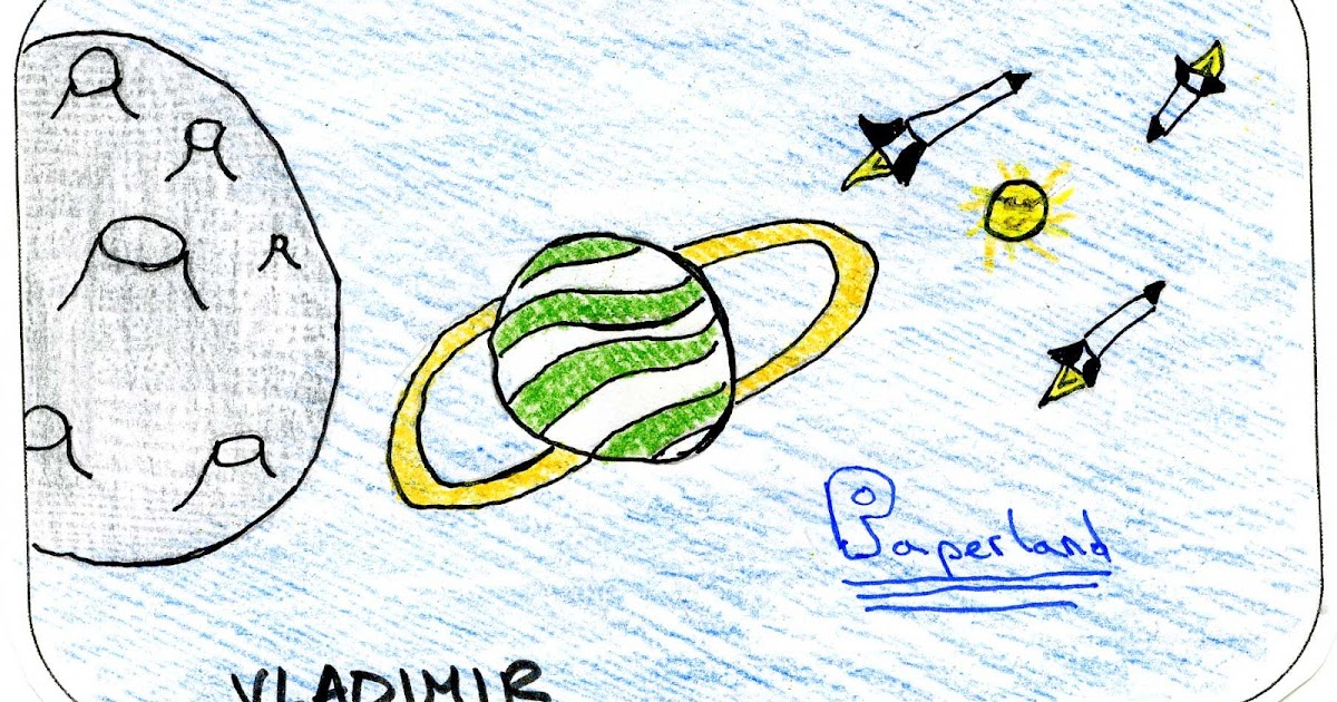 Space writing prompts for kindergarten image