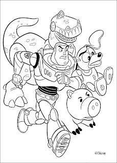 toy story 3 coloring sheets