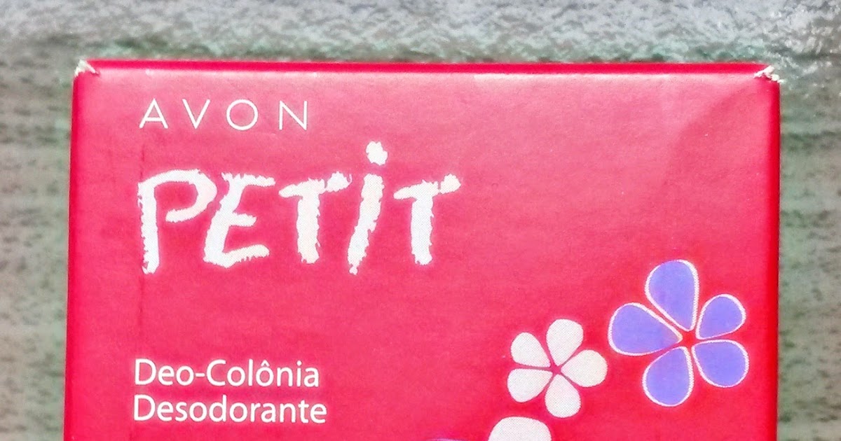 Glitter Rosa: Deo-Colônia Desodorante Petit - Avon