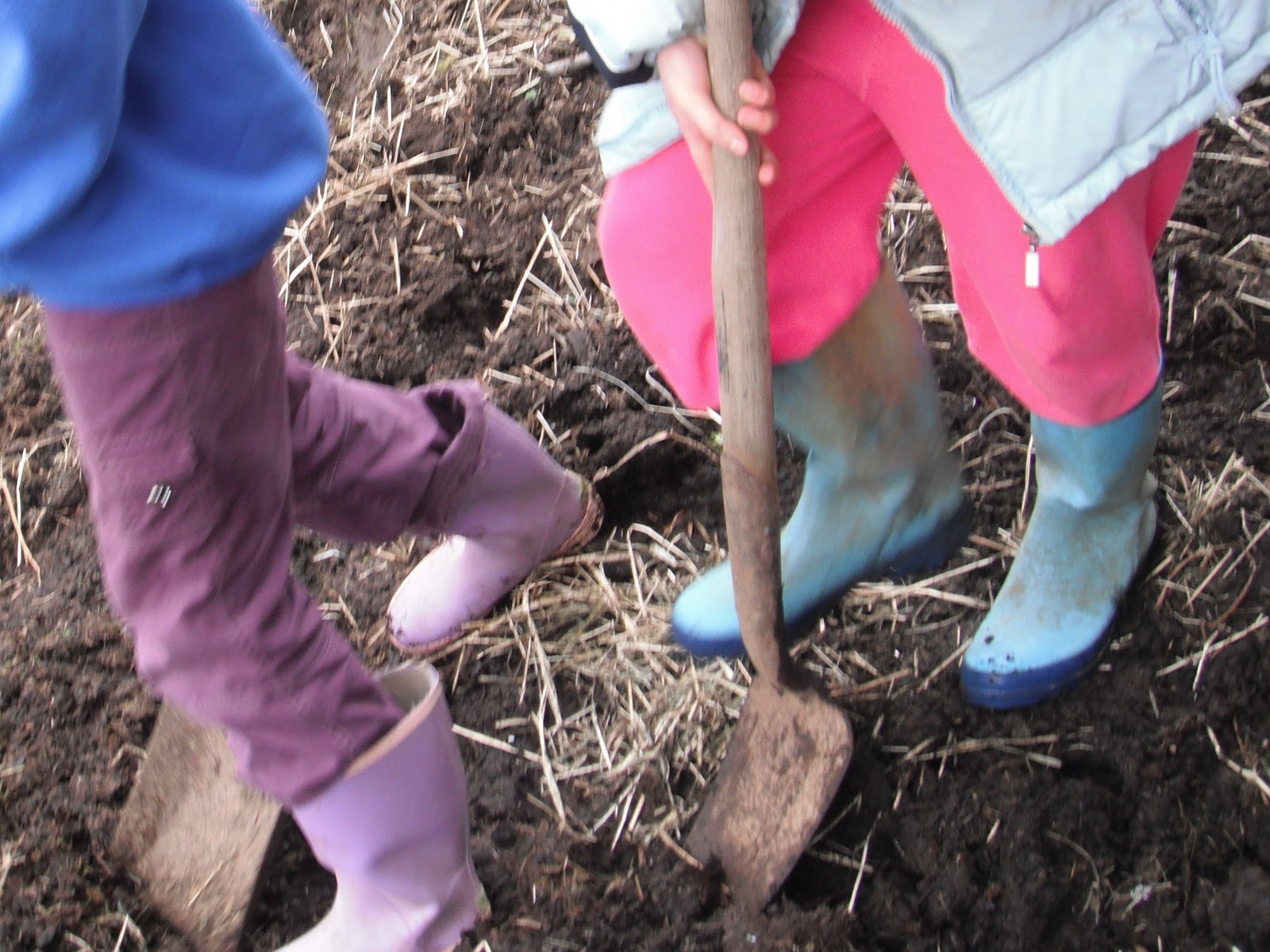 melbourne road shoveling dirt
