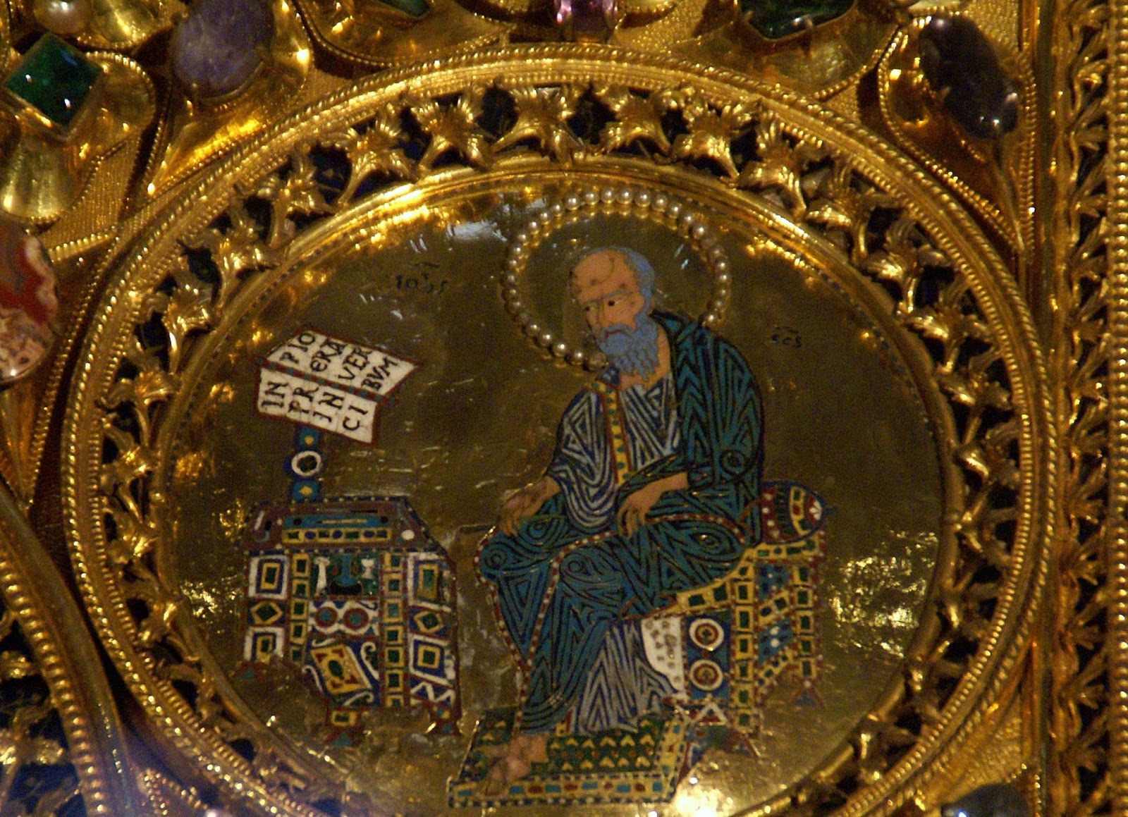 Icona Immagine di Dio: La Pala d'oro nella Basilica di San Marco a Venezia