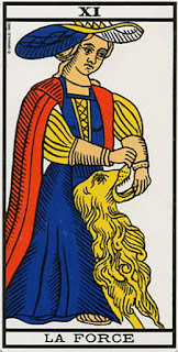 La Fuerza- Tarot Marsella