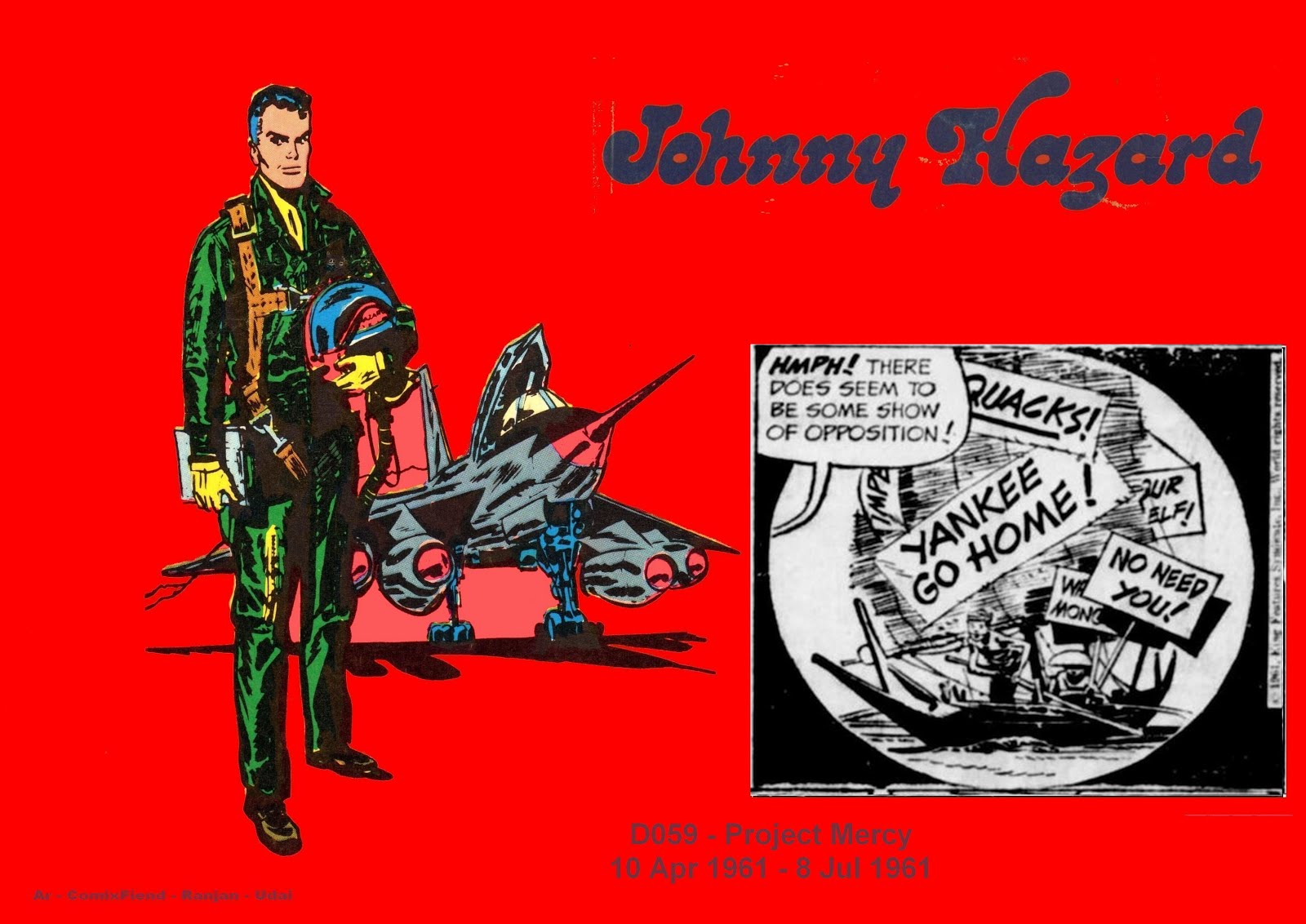 Johnny Hazard (Daily Strips) - Frank Robbins