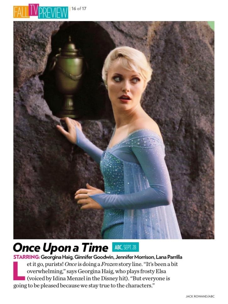 Once Upon a Time - Season 4 - New Look at Elsa