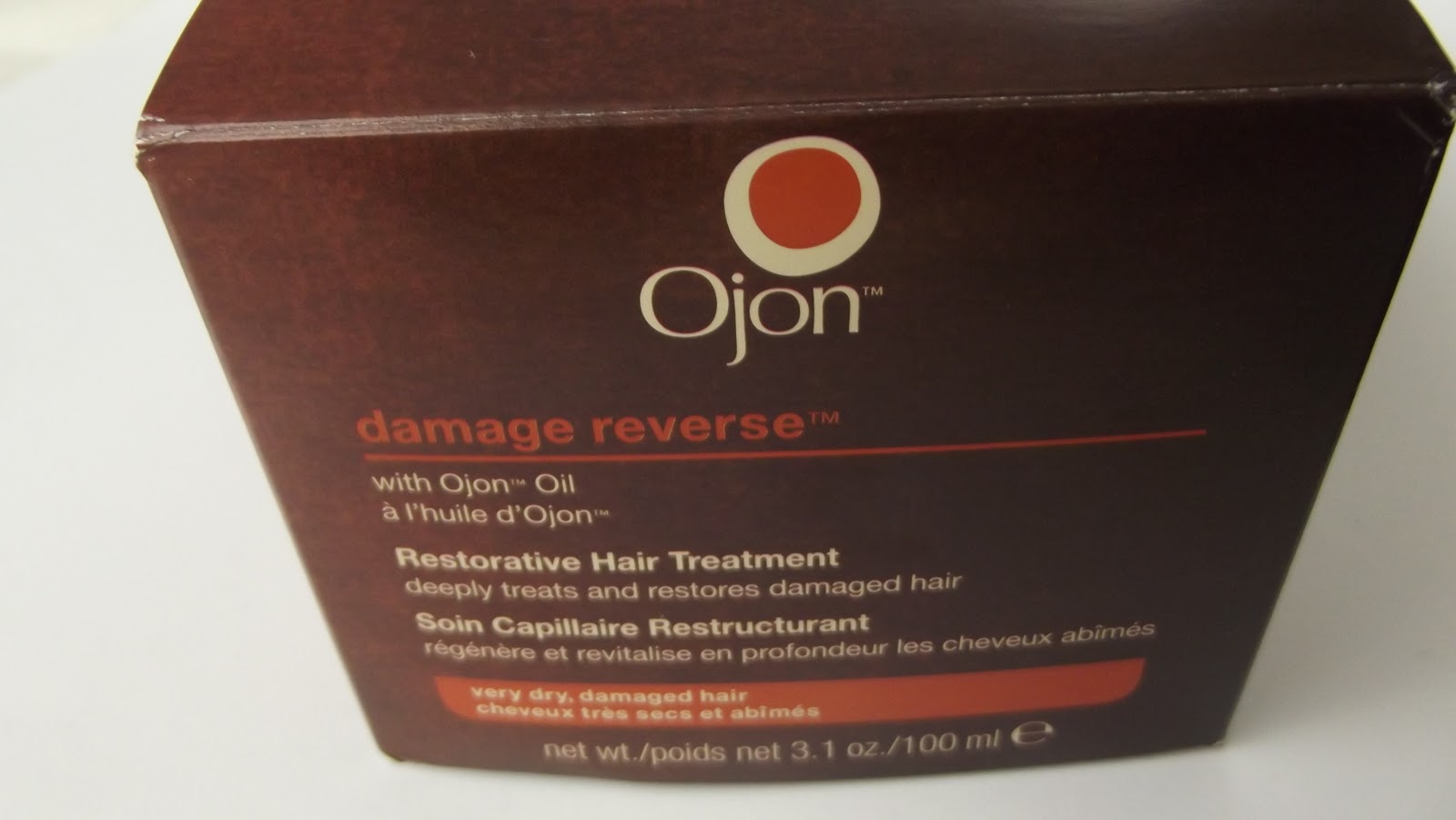 Ojon Damage Reserve Restorative Hair Treatment Review Perfectly