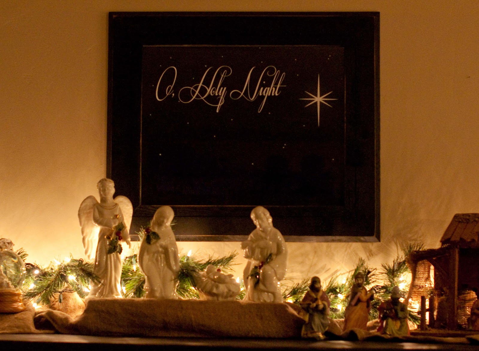 Nativity Backdrop Printable