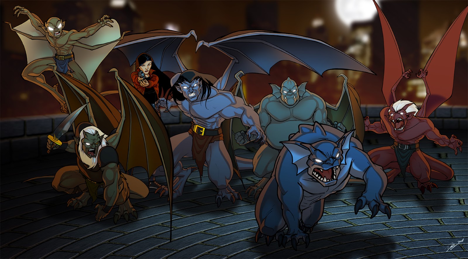 The Symbolism and Biology of Disney’s GARGOYLES Forces of Geek