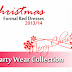 Christmas Party Wear Collection 2013-14 | Christmas Red Dresses | Formal Dresses For Holiday Season
