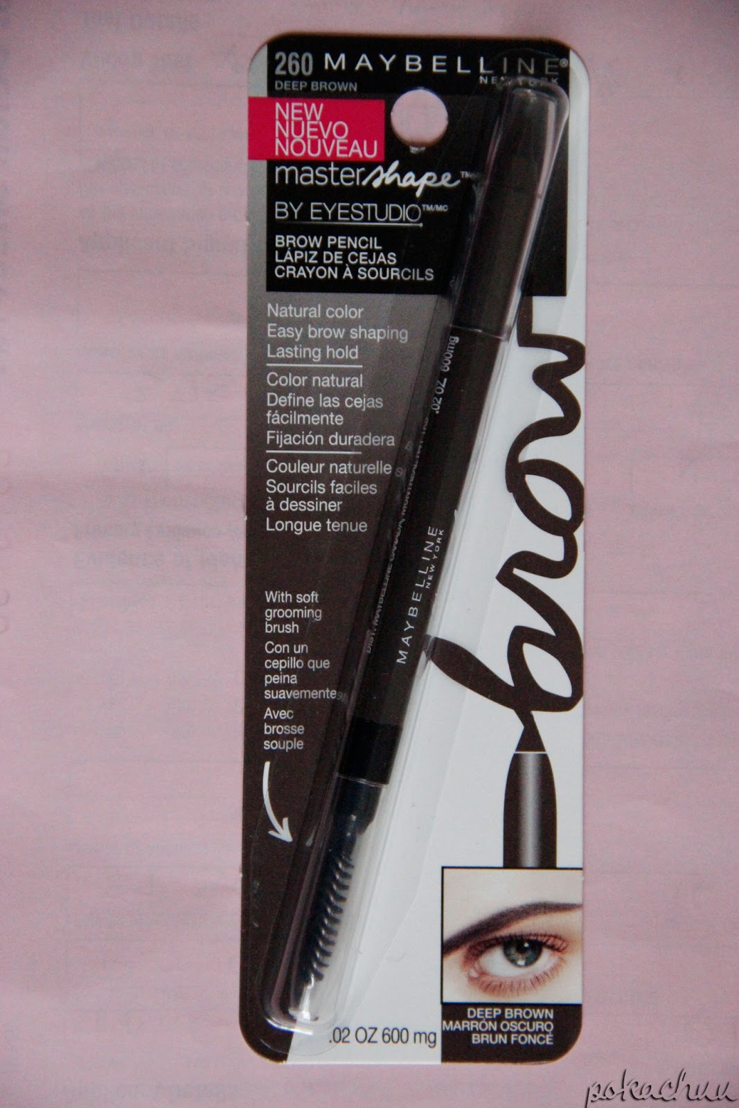 Make-up your mind ♥: REVIEW: Maybelline Master Shape Eyebrow Pencil