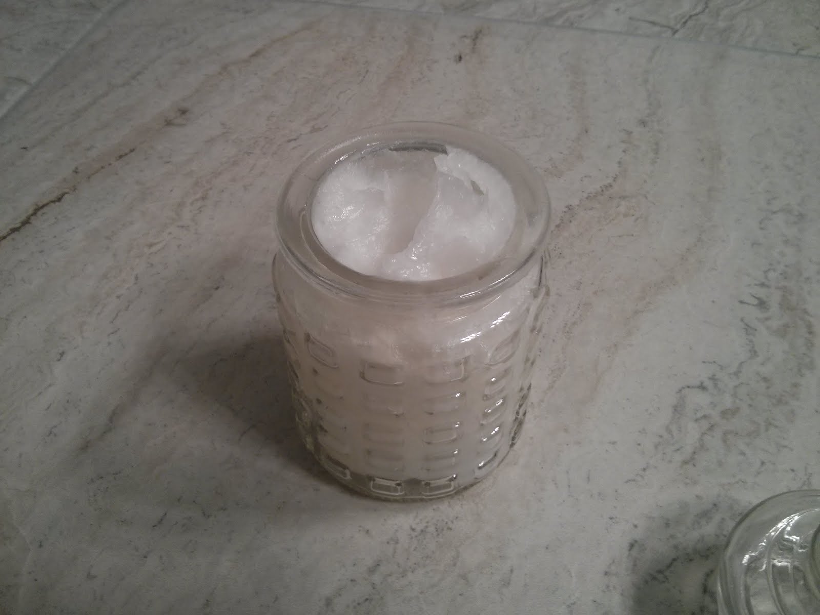 Quick & Dirty Dollar Tree Coconut Oil Jar
